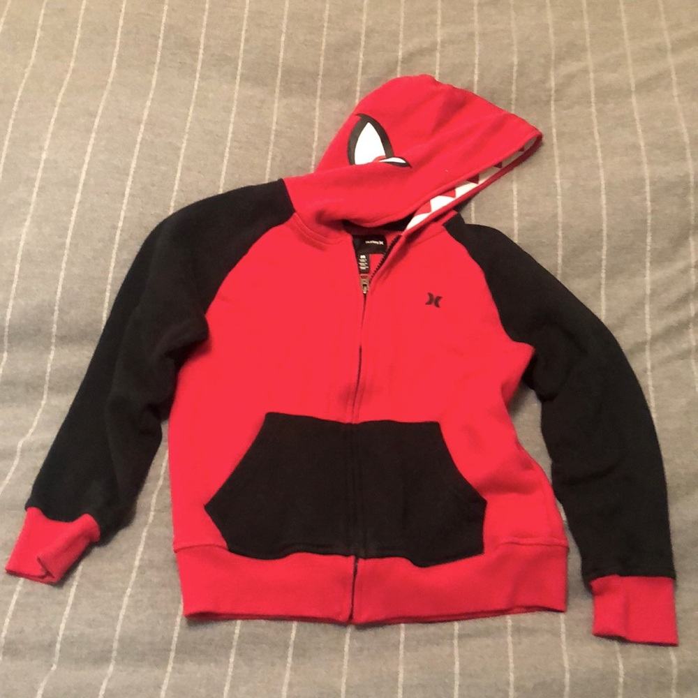 Boys Hurley hoodie size Medium